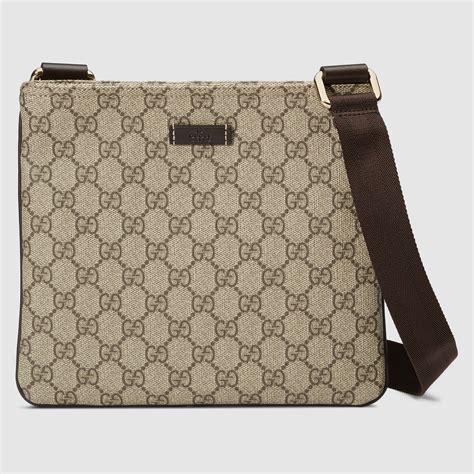 gucci messenger gg supreme cross body bag|Gucci Gg Supreme crossbody bag.